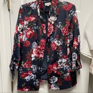 Floral blazer